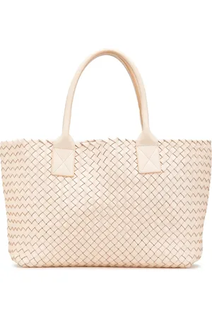 Bottega Veneta 2000-2011 kleine Intreccio Cabat Tote Bag aus Lammleder