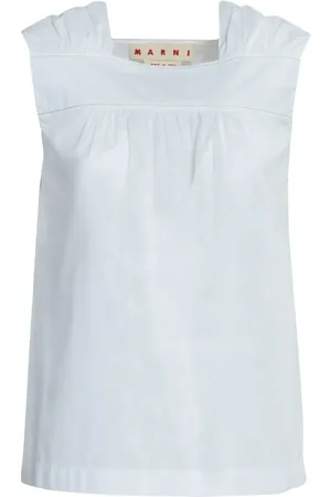 Marni Gerafftes Top