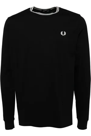 Fred Perry Langarmshirt mit Logo