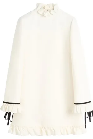 VALENTINO GARAVANI Crepe Couture Minikleid