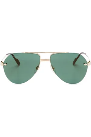 Cartier Sonnenbrille mit rundem Gestell