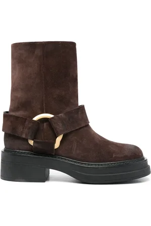 Dorothee Schumacher Stiefeletten aus Wildleder 50mm