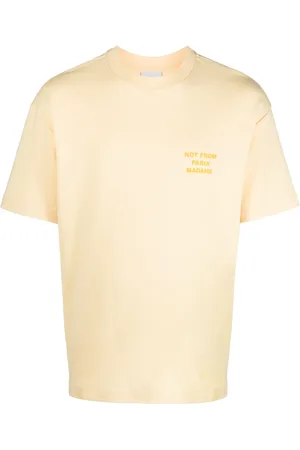 Drôle de Monsieur T-Shirt mit Slogan-Print