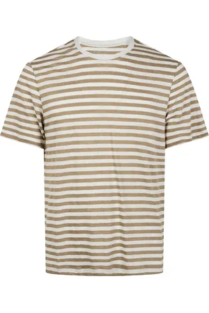 Majestic Gestreiftes T-Shirt