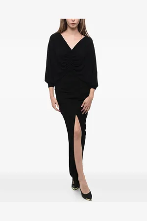 Saint Laurent Kleid mit V-Ausschnitt
