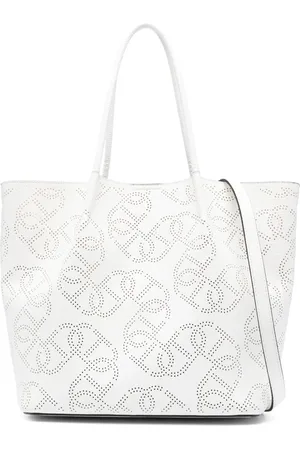 Twin-Set Perforierte Schultertasche