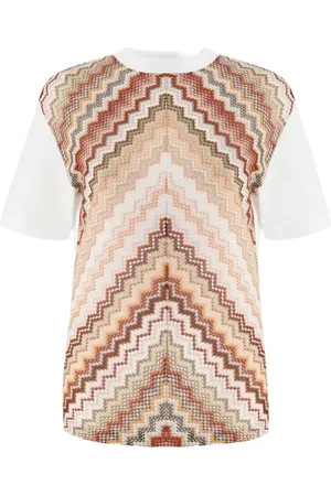 Missoni T-Shirt mit Zickzackmuster