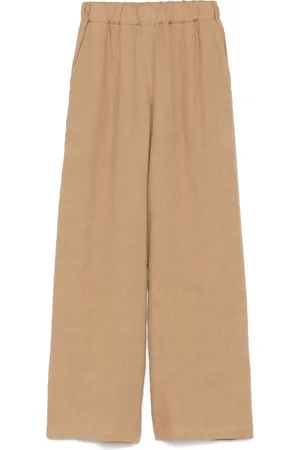 Kaos Leinenhose mit weitem Bein