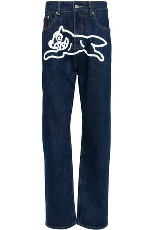 ICECREAM Jeans mit Running Dog-Print