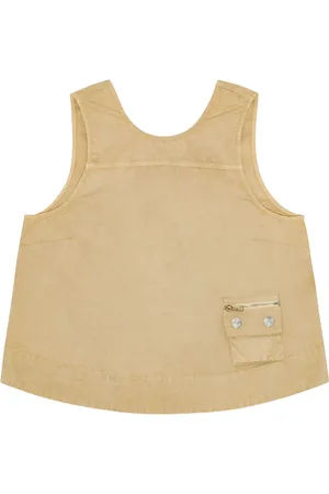 Ganni Tanktop mit rundem Ausschnitt