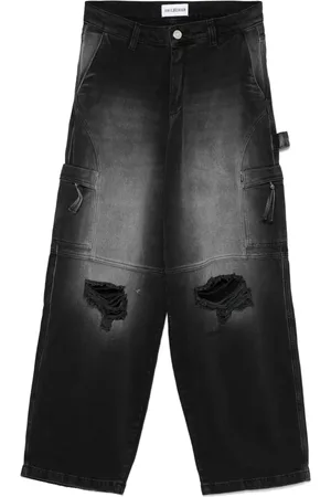 HAN Kjøbenhavn Cargo-Jeans im Distressed-Look