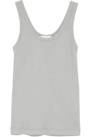 NUDE Tanktop mit Logo-Stickerei