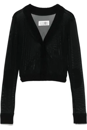 Maison Margiela Top aus Mesh