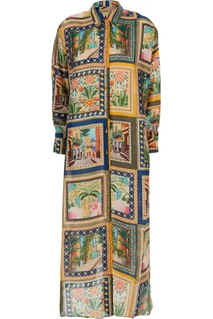 MOMONÍ Jau Hemdkleid mit Print