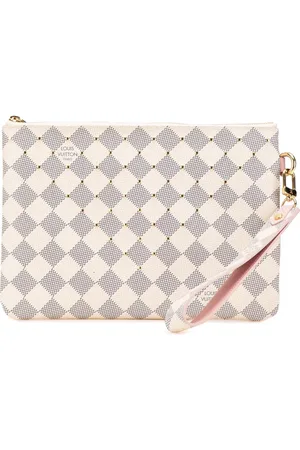 LOUIS VUITTON 2019 Damier Azur City Pouch Clutch