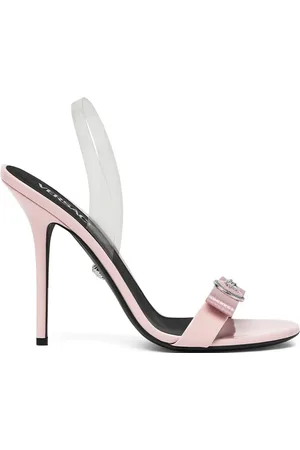 VERSACE Gianni Ribbon Slingback-Sandalen 110mm