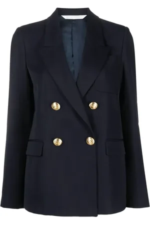 Palm Angels Blazer mit Palmenstickerei