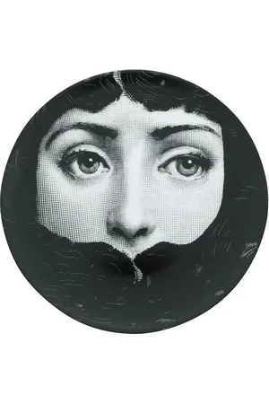 FORNASETTI Teller mit Gesicht-Motiv