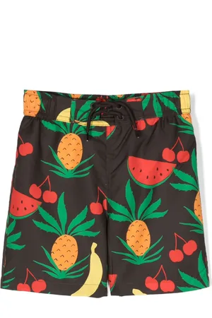 Mini Rodini Badeshorts mit Früchte-Print