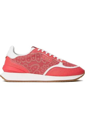 Twin-Set Sneakers mit Spitzeneinsätzen