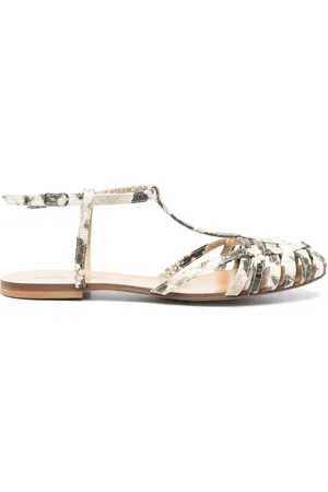 ANNA F. Ballerinas mit Python-Print