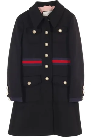 Gucci 2010s Mantel mit Webstreifen