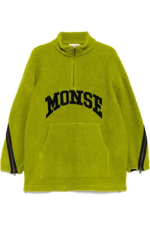 MONSE Fleece-Sweatshirt mit Reißverschluss