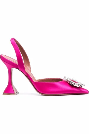 Amina Muaddi Begum Slingback-Pumps 70mm