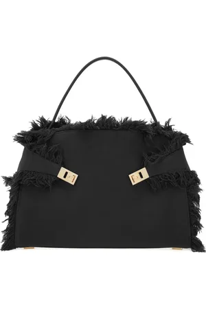 Salvatore Ferragamo Große Hug Schultertasche mit Fransendetail