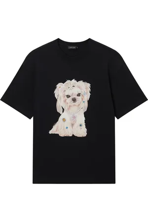 tout a coup T-Shirt mit grafischem Stempel