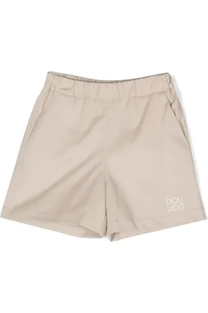 DOUUOD KIDS Shorts mit Logo-Print