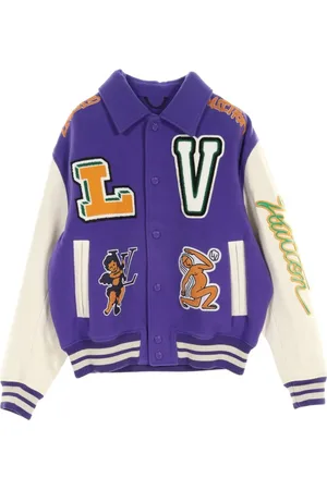 LOUIS VUITTON 2010s Collegejacke mit Patches