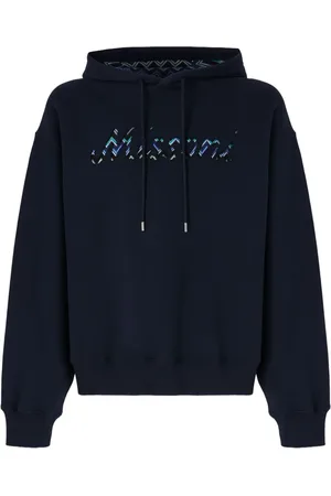 Missoni Hoodie mit Logo-Applikation