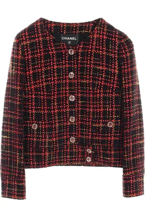 CHANEL 1986-1988 Jacke aus Tweed