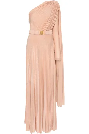 Elisabetta Franchi Asymmetrische Plisseerobe