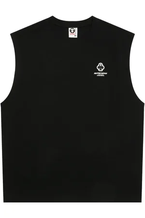 A Bathing Ape Trägershirt mit Logo-Print