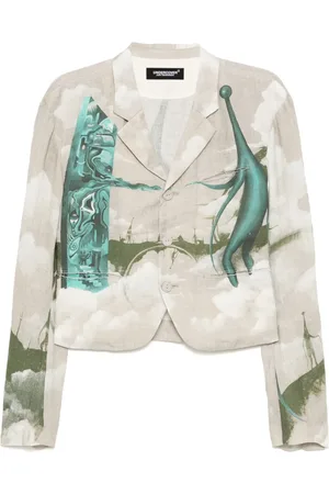 UNDERCOVER Sakko mit grafischem Print