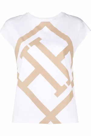HERNO T-Shirt mit Logo-Print