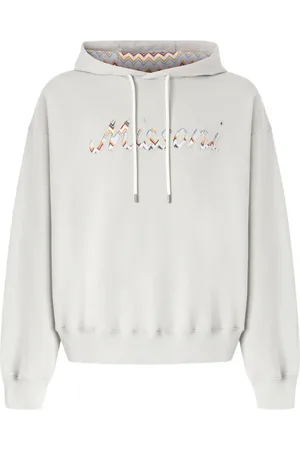 Missoni Hoodie mit Logo-Applikation