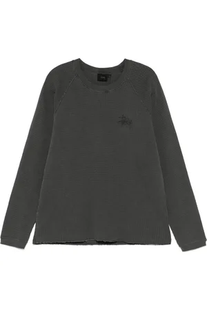 STUSSY Thermo-Sweatshirt mit Raglanärmeln