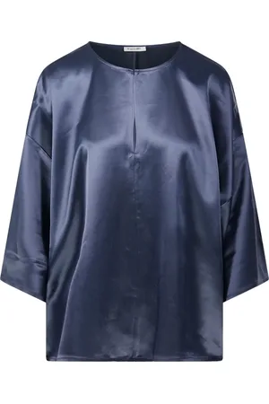 By Malene Birger Cicie Oversized-Oberteil mit Satin-Effekt