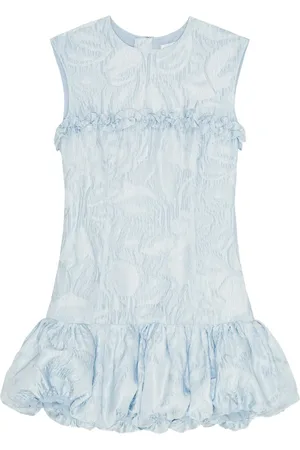 Ganni Cloqué-Minikleid mit Corsage