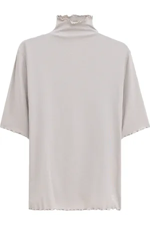 Filippa K T-Shirt mit Stehkragen