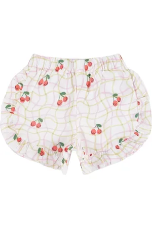 Stella McCartney Shorts mit Kirschen-Print