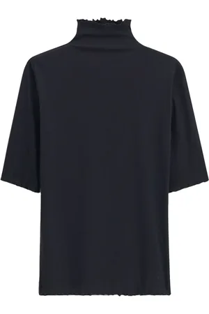 Filippa K T-Shirt mit Stehkragen
