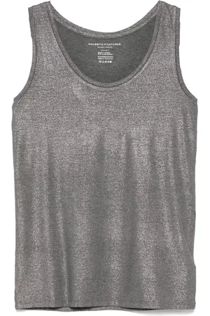 Majestic Top mit Glitterdetail
