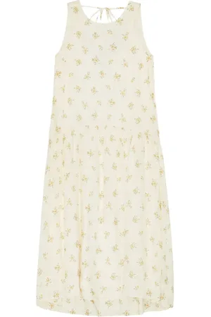 Ganni Kleid mit Blumen-Print