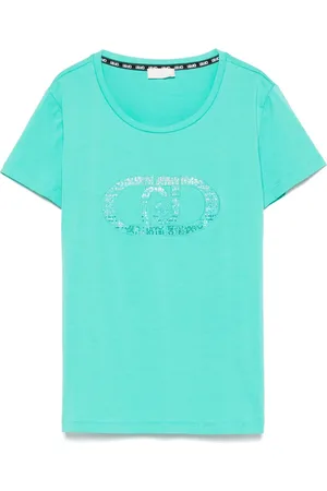 Liu Jo T-Shirt mit Kristallen