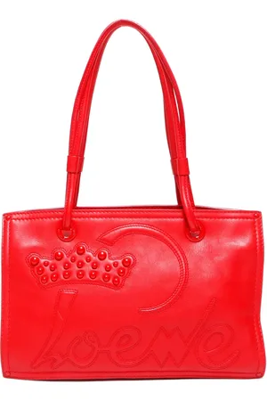 Loewe 2000-2020 Studded Crown Tote Bag
