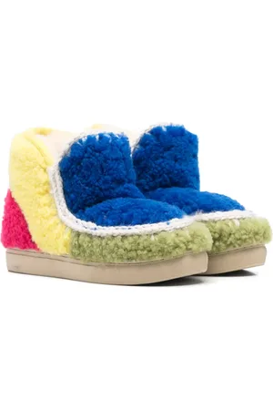 Mou Stiefel mit Patchwork-Detail